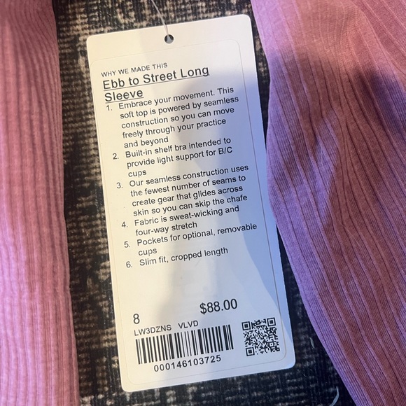 Lululemon ebb to Street long sleeve - Picture 3 of 8